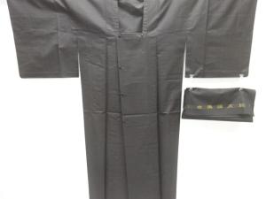 本場泥大島紬ロング道行コート